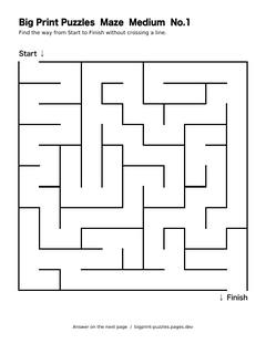 Medium maze 1