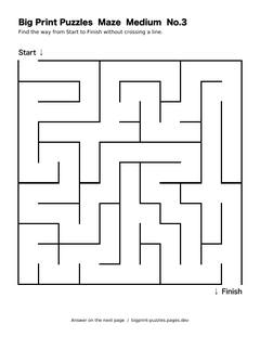Medium maze 3
