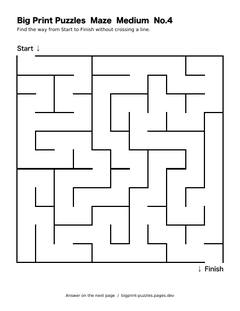 Medium maze 4