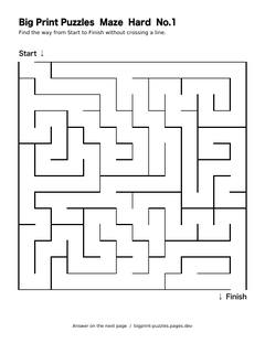 Hard maze 1