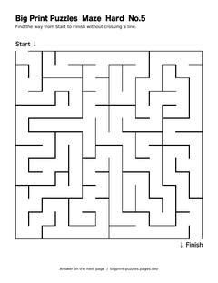 Hard maze 5