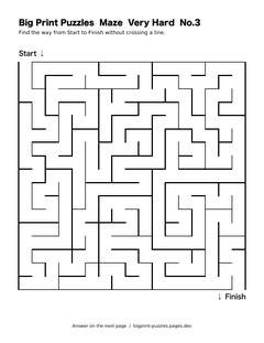 Very Hard maze 3