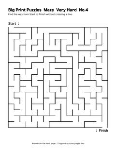 Very Hard maze 4
