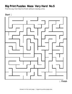 Very Hard maze 5