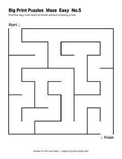 Easy maze 5